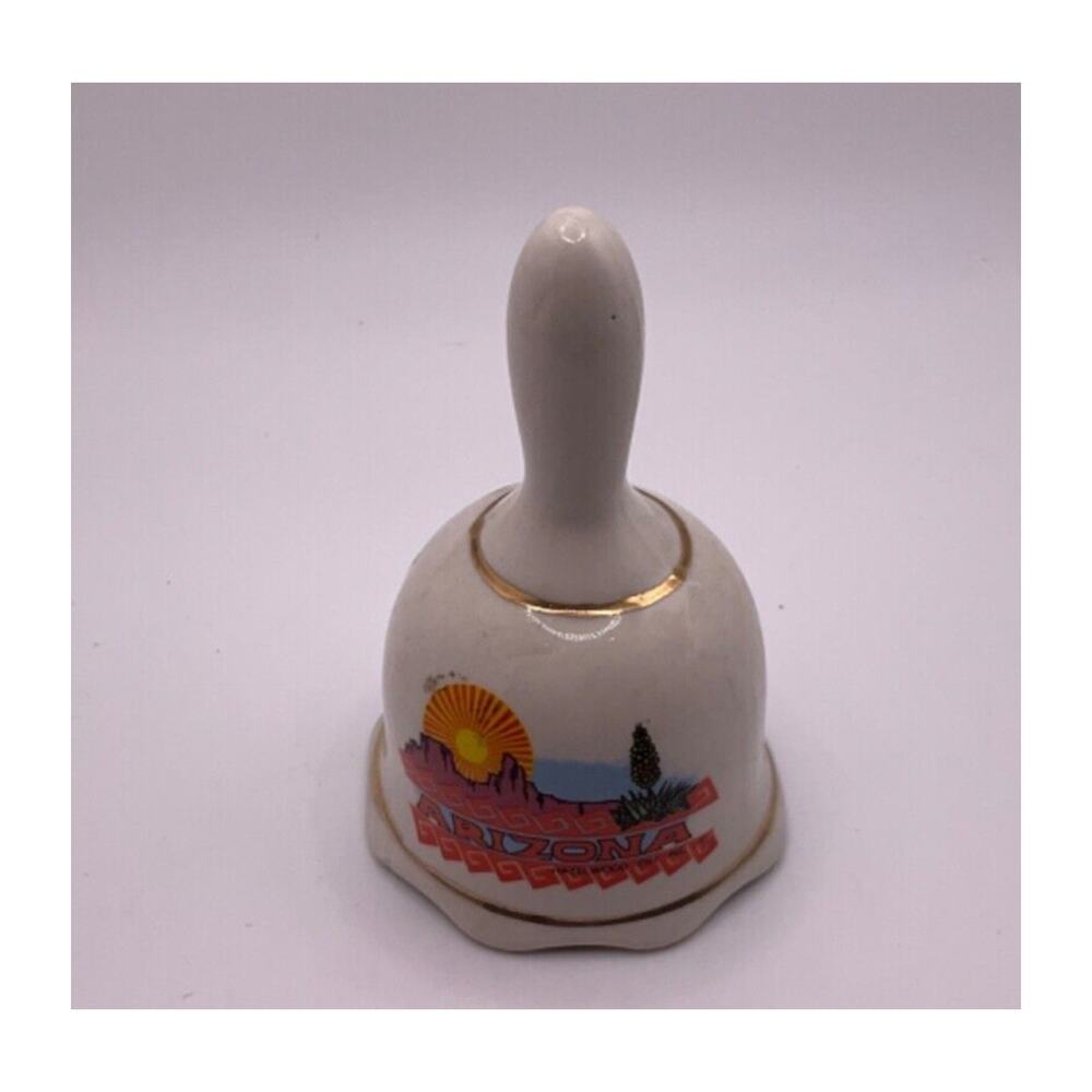 Arizona Vtg Collector’s Bell 4" Tall, Scenic,‎ Historic Charm Cottagecore Retro